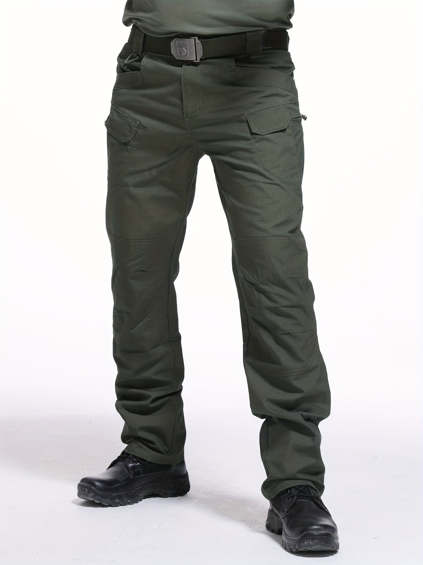 Zander -Schwarze Klassische Cargohose