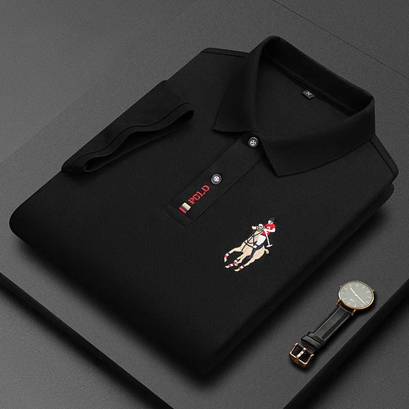 Lanfranc - Polo-Shirt Für Männer mit Stil - Kurze Ärmel, Klassischer Kragen