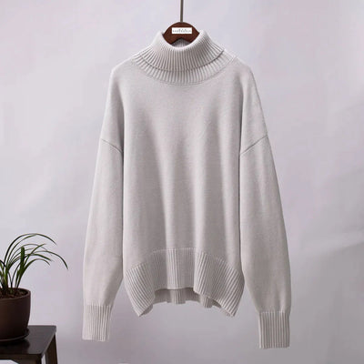 Mocarra | Gestrickter Rollkragenpullover