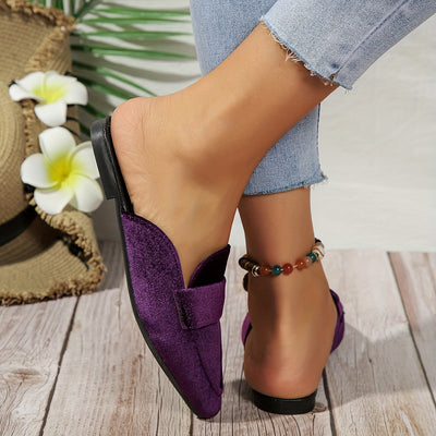 Leigh - Geschlossene Zehe Slip-on Fashion Pantoletten