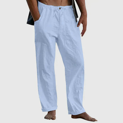 Clarkson - Lässige Leinenhose für den Sommer atmungsaktiv & bequem