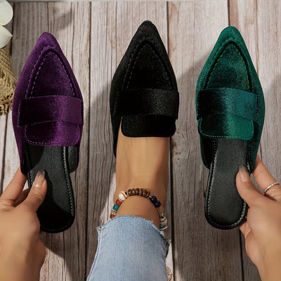 Leigh - Geschlossene Zehe Slip-on Fashion Pantoletten