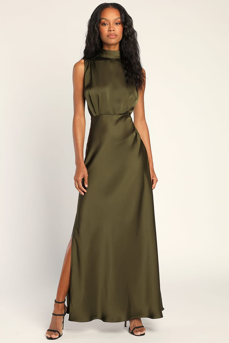 Mocarra | Ärmelloses Maxikleid mit Rundhalsausschnitt