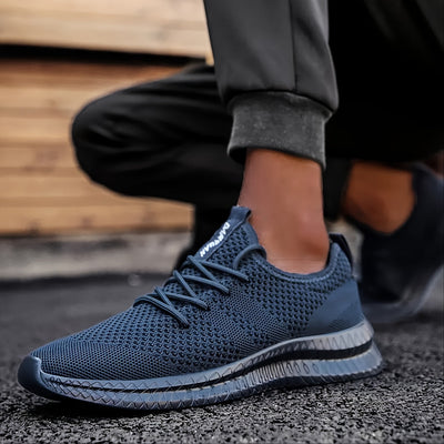 Porter - Trendige Stricksneaker Blau