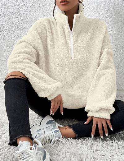 Mona - Flauschiger Fleece-Pullover
