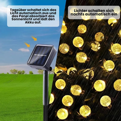 LEDPro - Bezaubernde LED-Solar-Feenlichter - Wasserfeste Gartendekoration (Letzter Tag Rabatt)