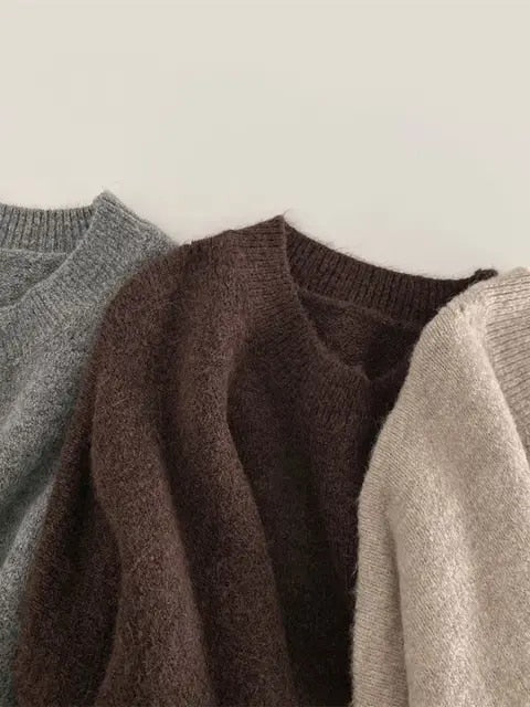 Mocarra | Schicker Pullover im Übergrößen-Stil