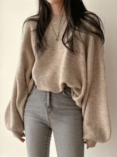 Mocarra | Schicker Pullover im Übergrößen-Stil