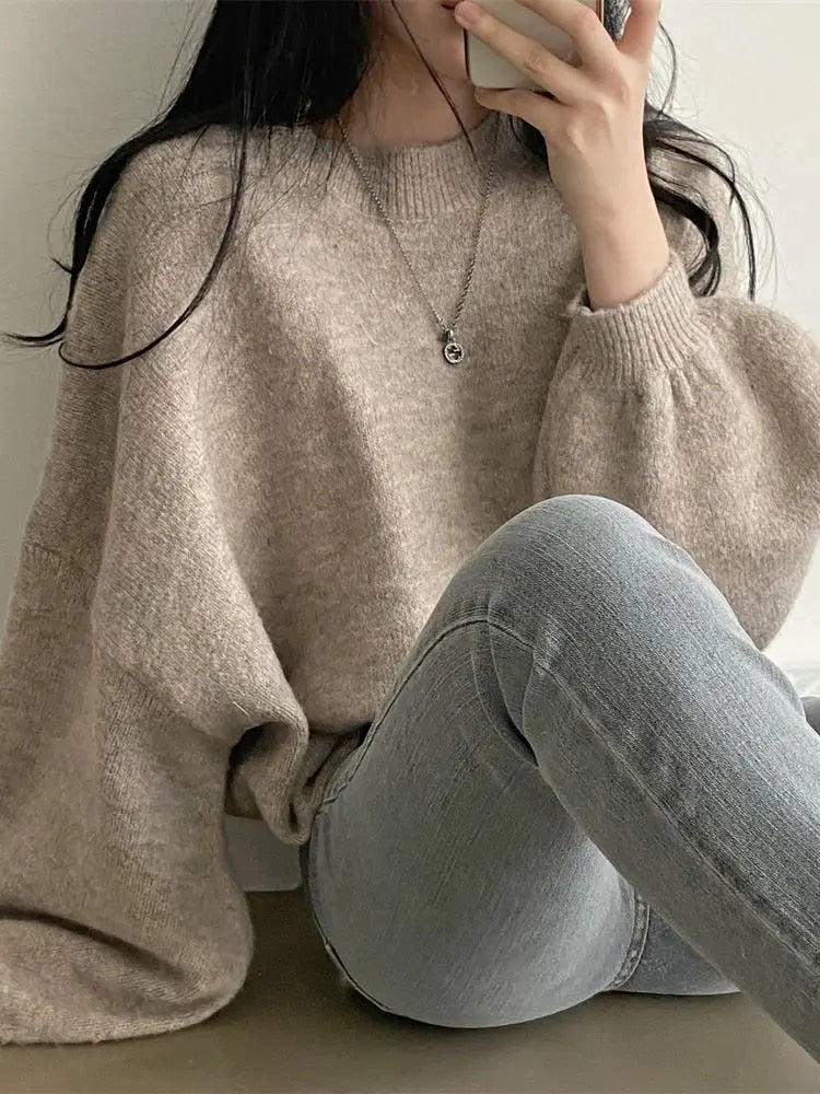 Mocarra | Schicker Pullover im Übergrößen-Stil