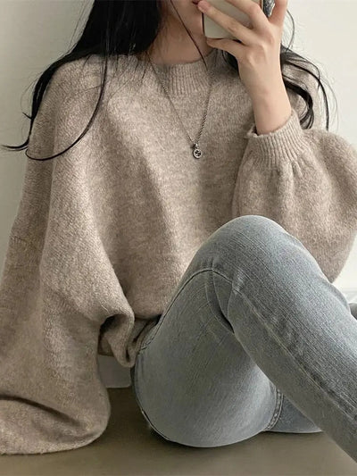 Mocarra | Schicker Pullover im Übergrößen-Stil
