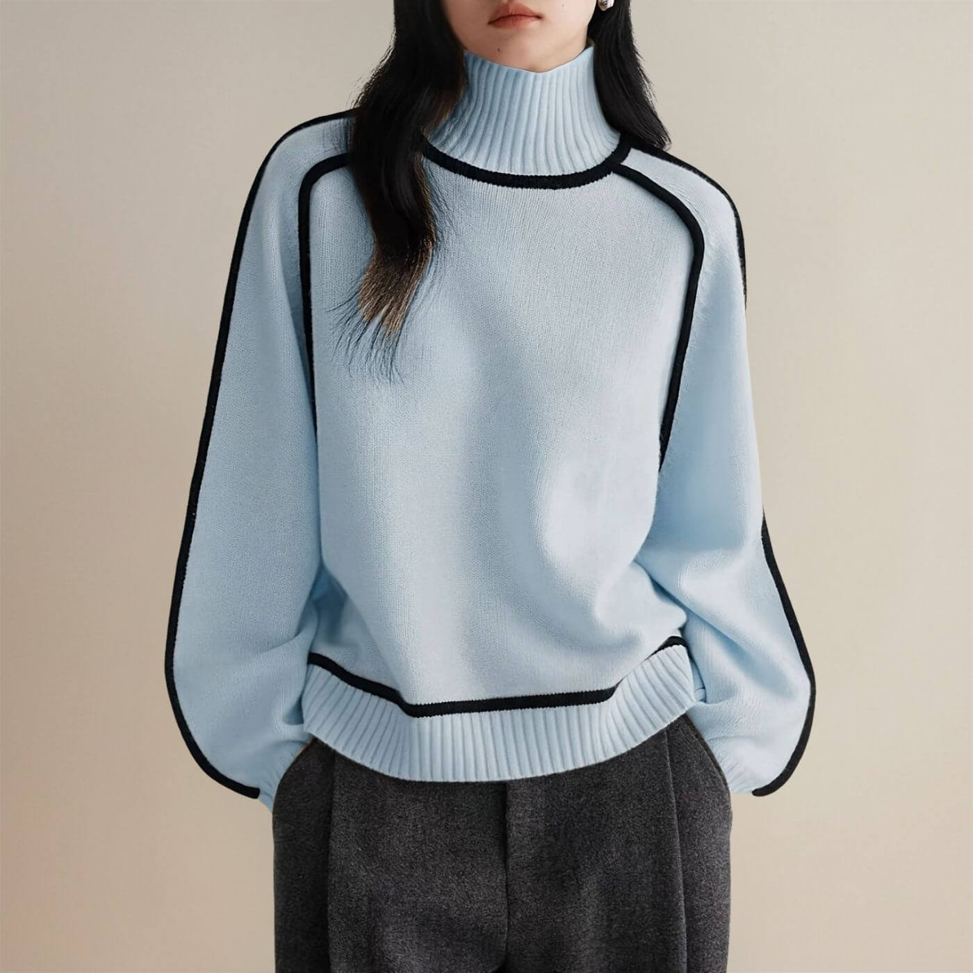 Amelie - Kuscheliger Rollkragenpullover