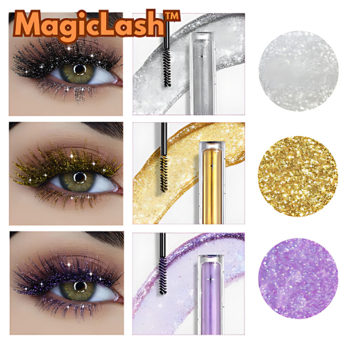 MagicLash - Längenverleihende Glitzer-Wimperntusche (1+1 GRATIS) [Letzter Tab Rabatt]