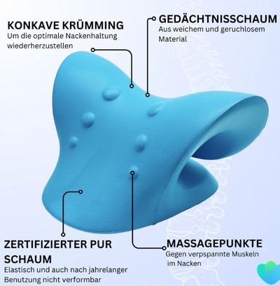 NackenBuckel™ - Nackenbuckel weg oder Geld zurück mit der Nackenwolke [Letzter Tag Rabatt]