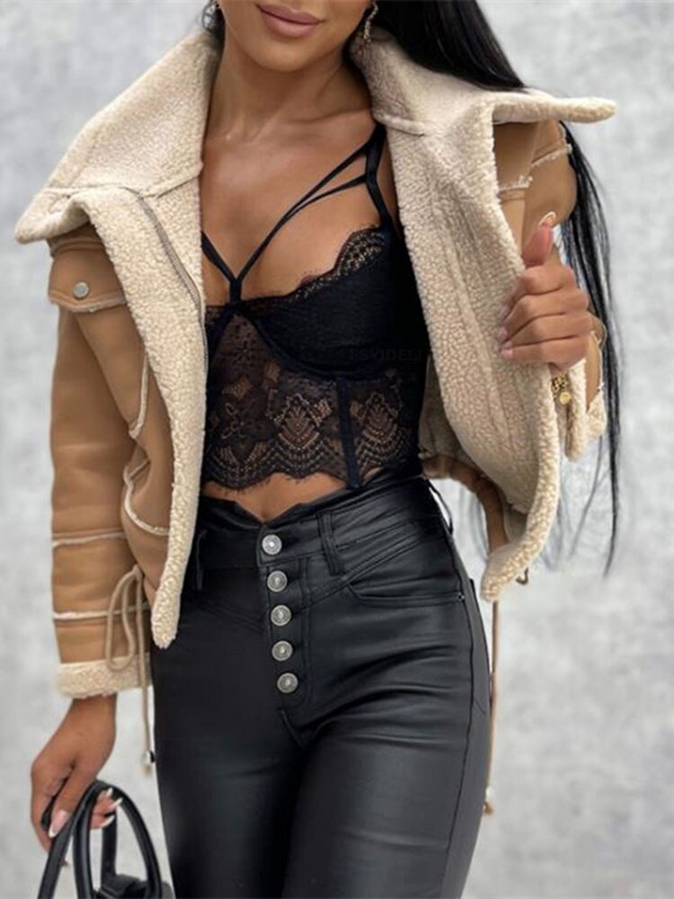 Mocarra | Pilotenjacke mit Fleece für Frauen