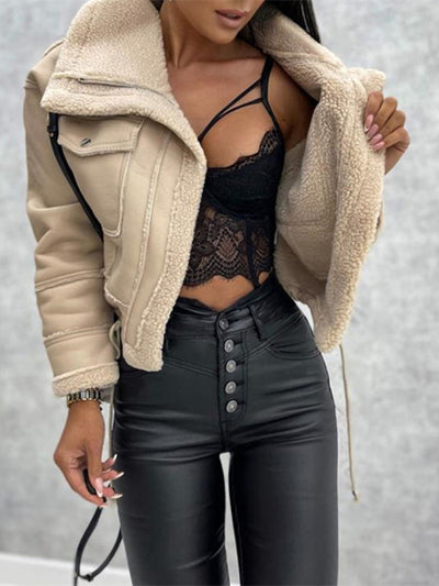 Mocarra | Pilotenjacke mit Fleece für Frauen