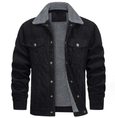 Mocarra | Fleecegefütterte Cordjacke für Männer