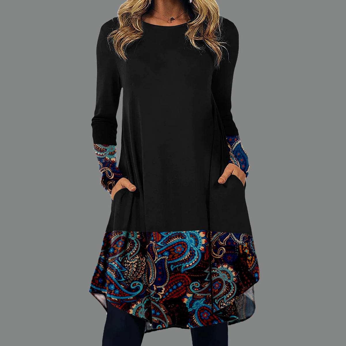 Bohème Stilvolles Kleid - Camie