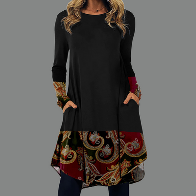Bohème Stilvolles Kleid - Camie