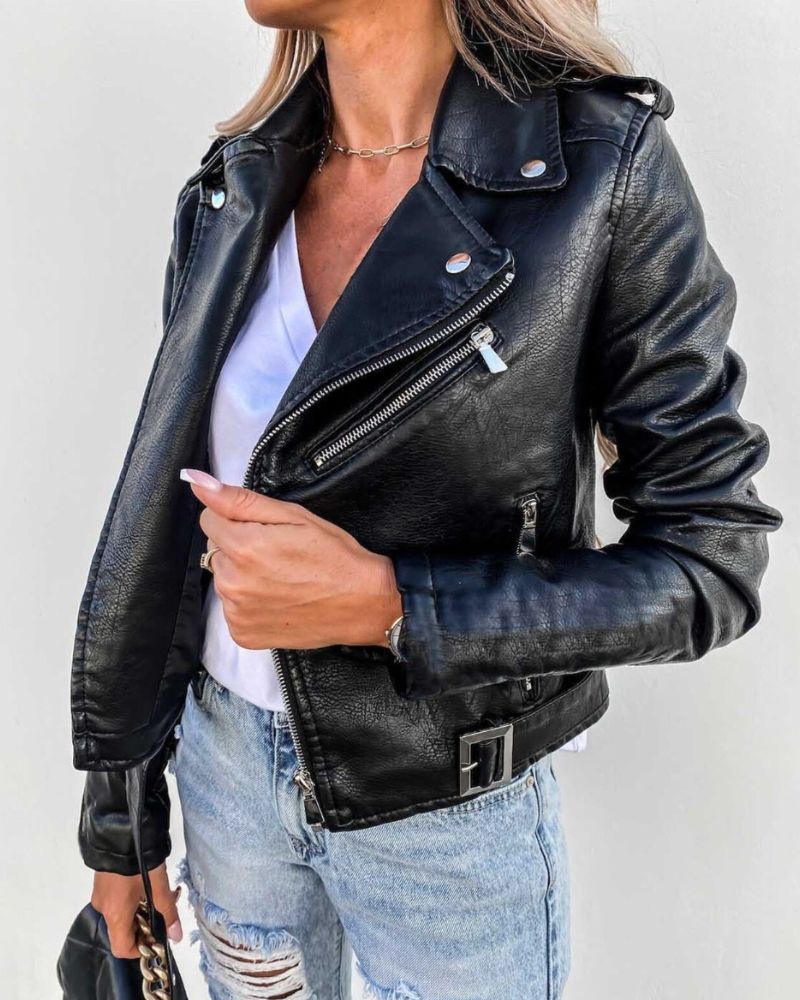 Jacquelyn - Sommer-Lederjacke