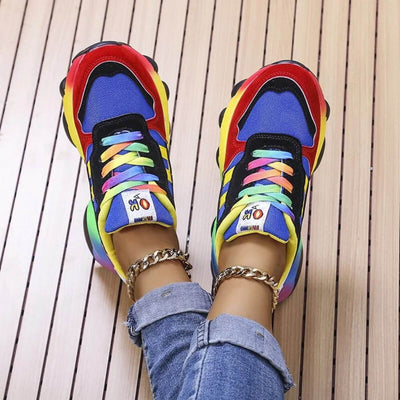 Lyra- Bunte Orthopädische Sneakers für Komfort und Stil