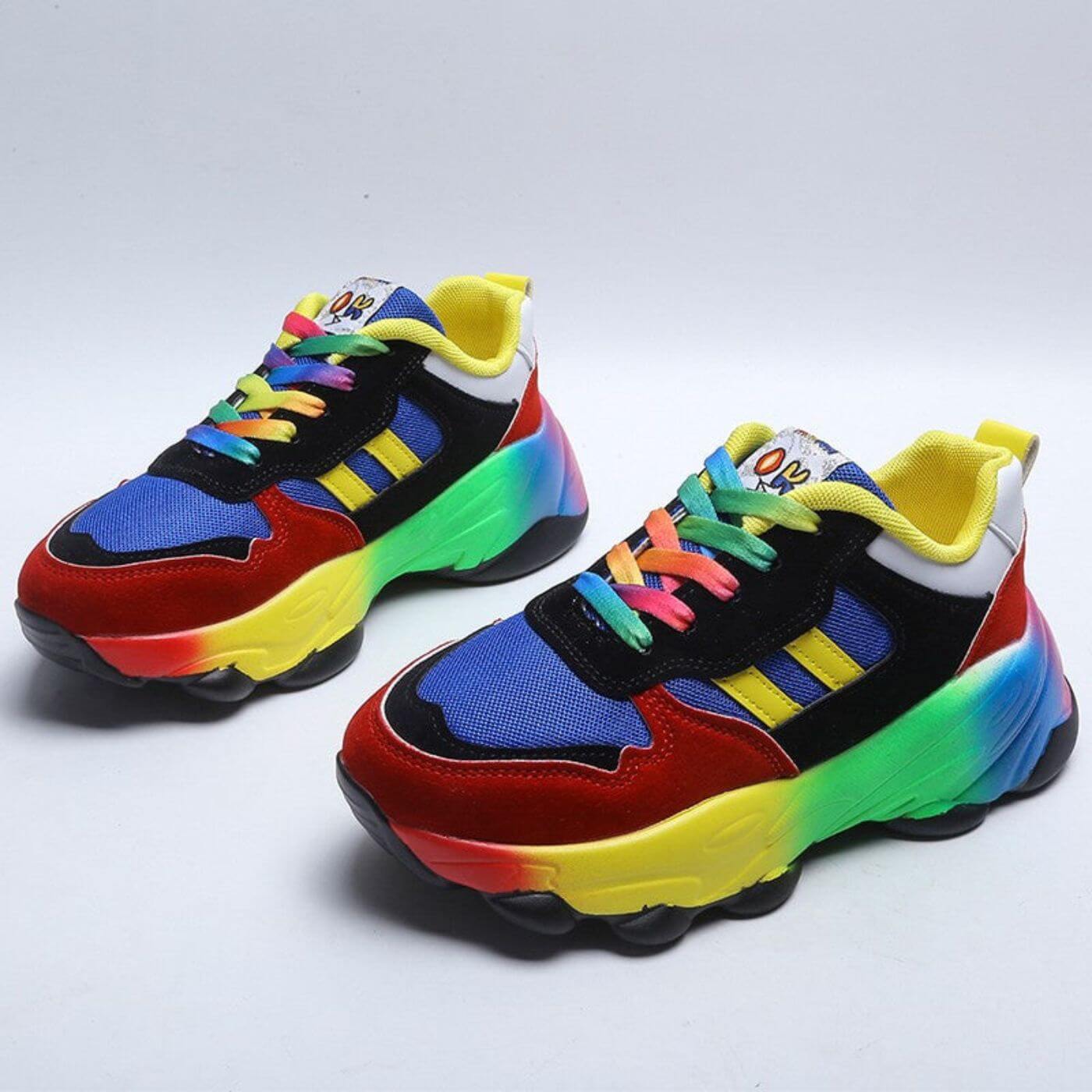 Lyra- Bunte Orthopädische Sneakers für Komfort und Stil