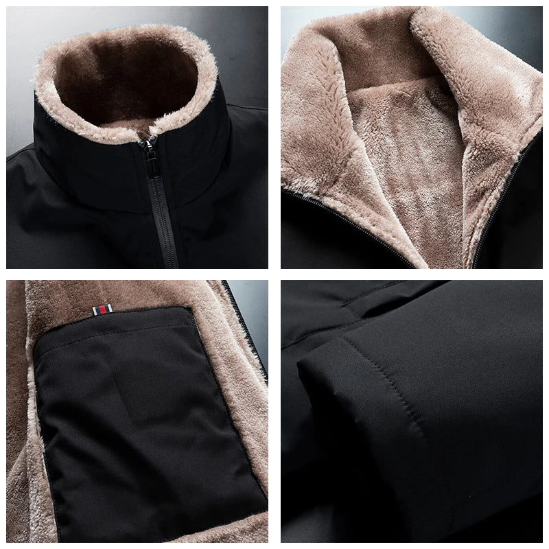 Mocarra | Wasserdichte Thermojacke in Schwarz
