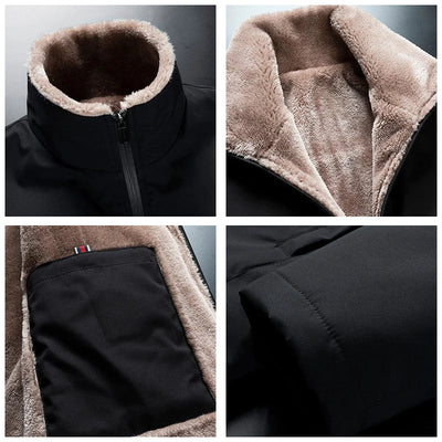 Mocarra | Wasserdichte Thermojacke in Schwarz