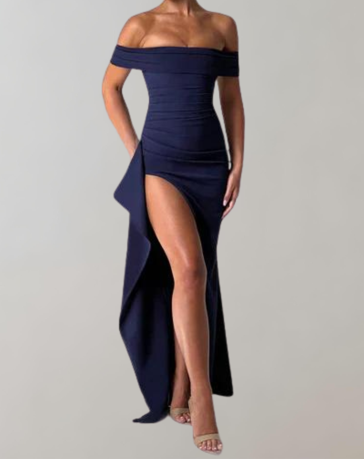 Ivara - Stilvolles Off-Shoulder Abendkleid