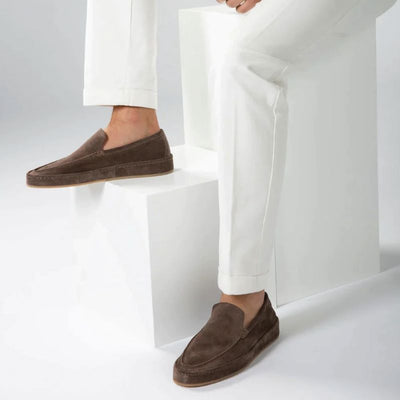 Modische Wildleder-Loafer für Männer - Dilan