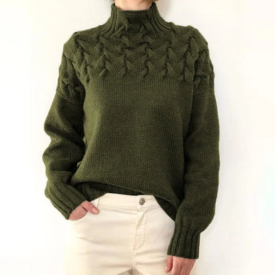 Mocarra | Strick-Rollkragenpullover für Frauen