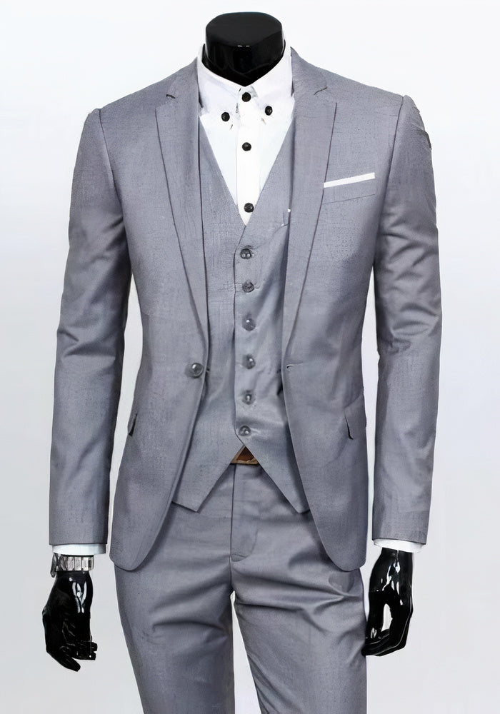 Elegantes 3-teiliges anzug-set für männer - evert