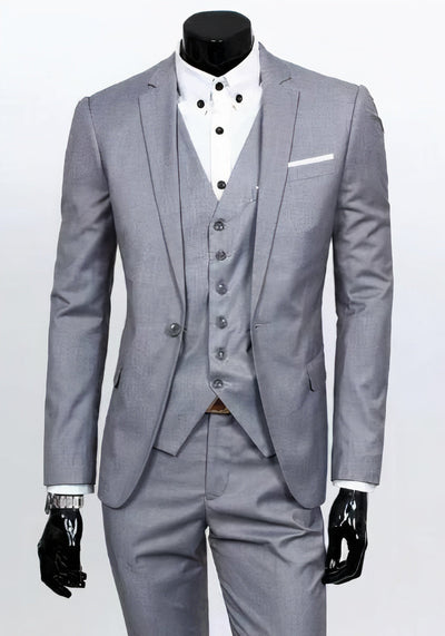 Elegantes 3-teiliges anzug-set für männer - evert