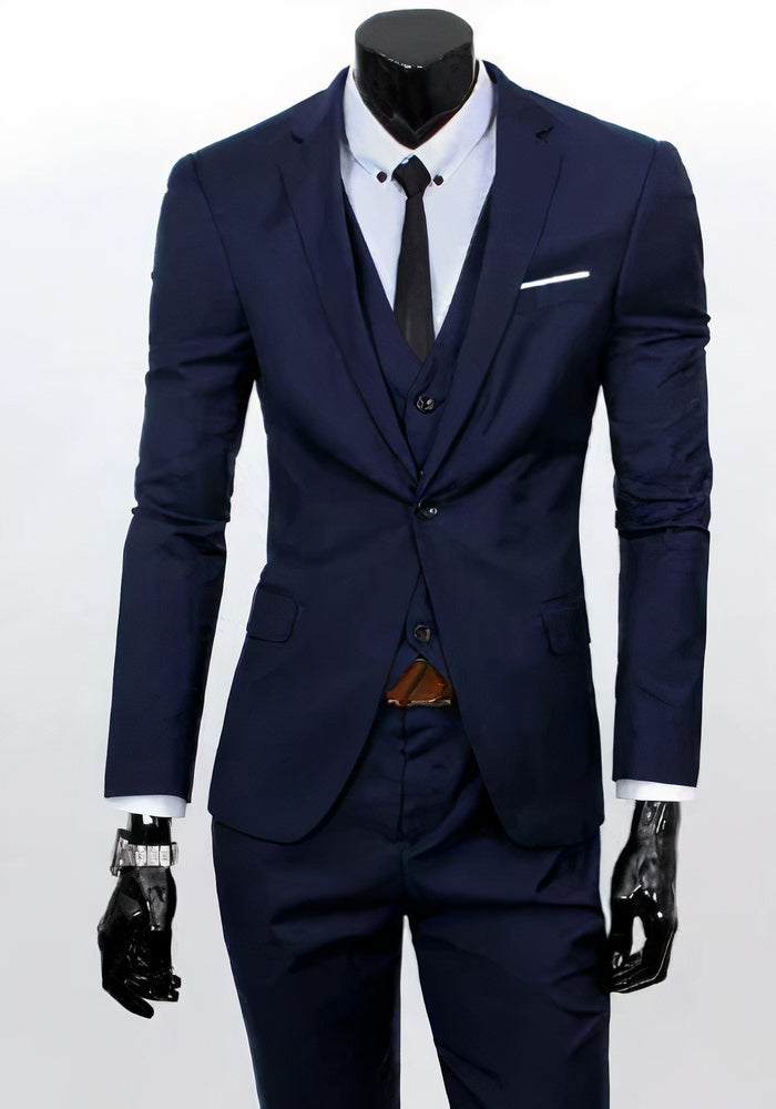 Elegantes 3-teiliges anzug-set für männer - evert