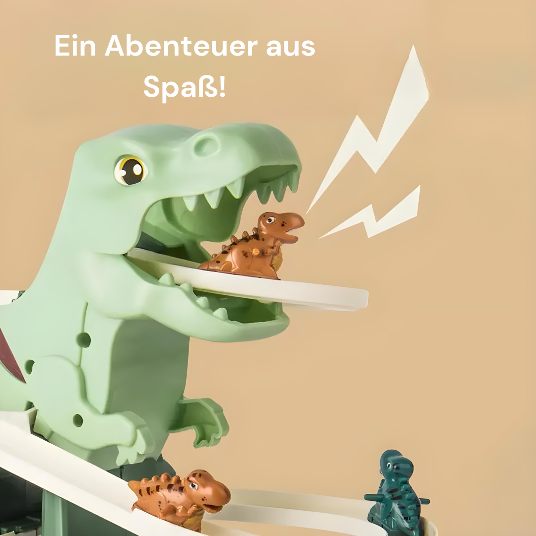 Dino Bahn - Die lustige Achterbahn die Dinos an die Grenzen bringt!