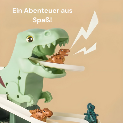 Dino Bahn - Die lustige Achterbahn die Dinos an die Grenzen bringt!