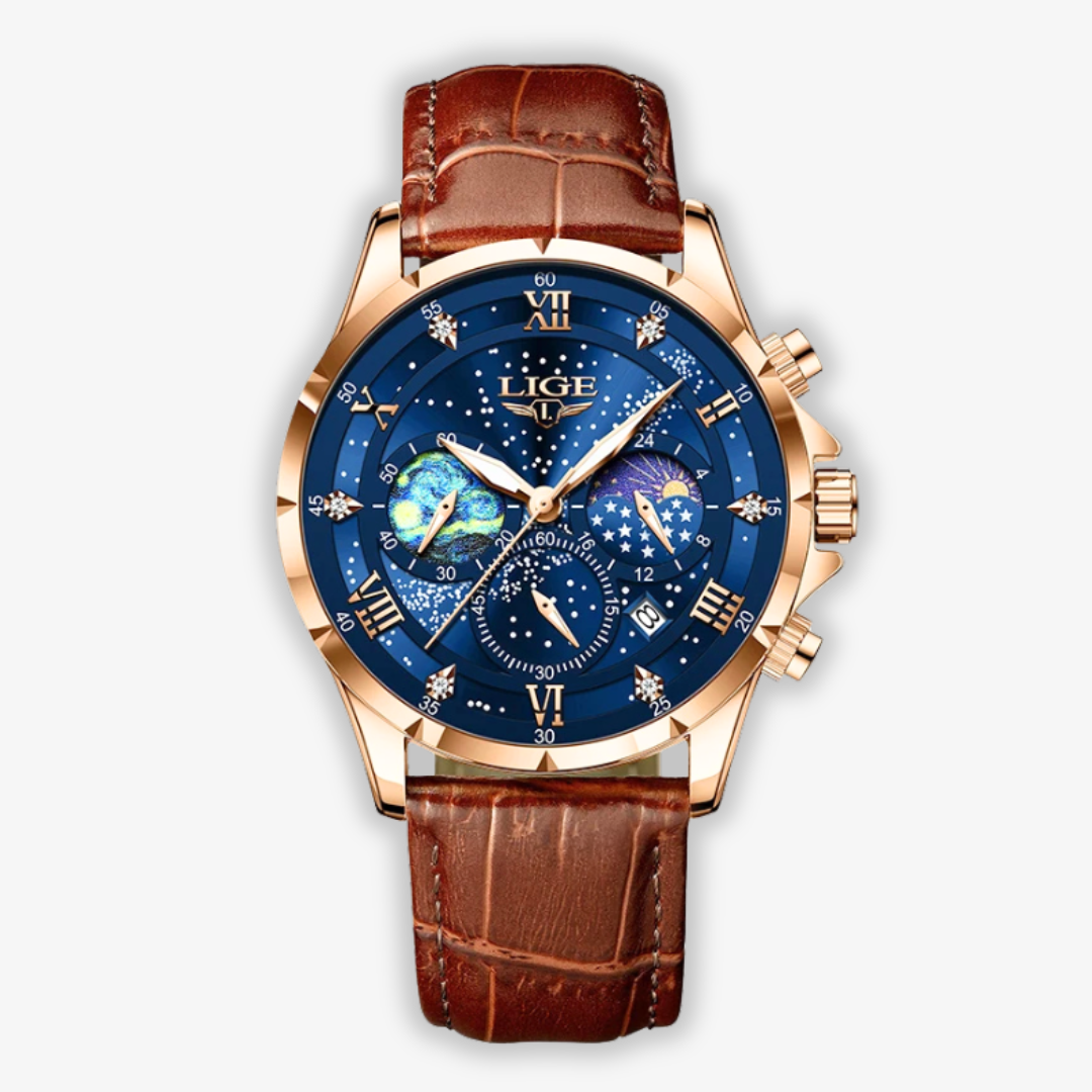 Lunaris | Elegante Mondphasen-Uhr