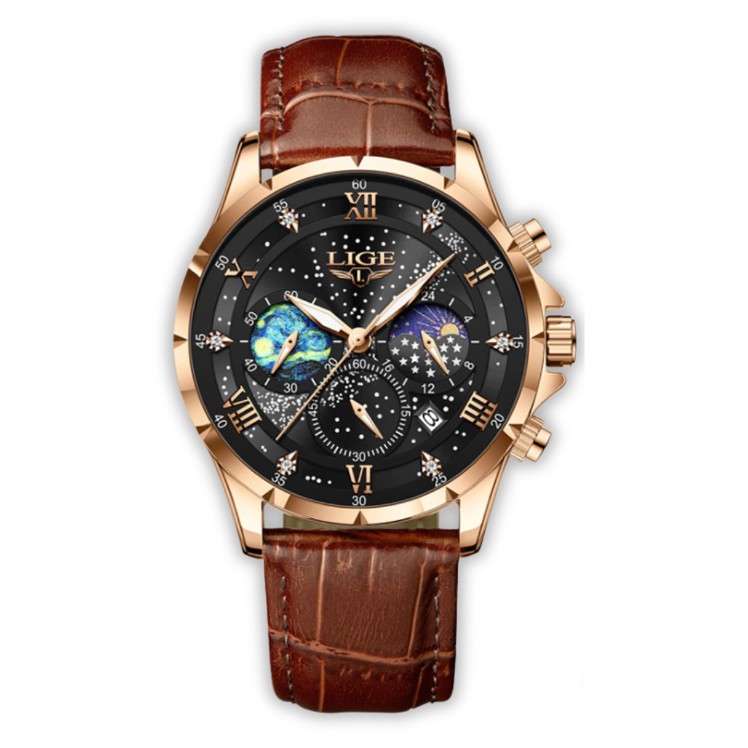 Lunaris | Elegante Mondphasen-Uhr
