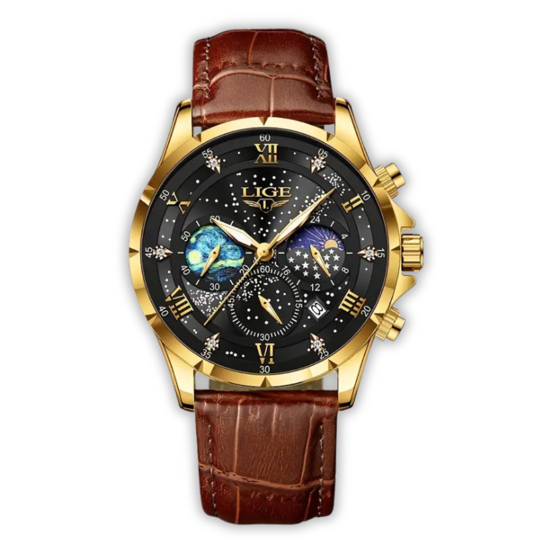 Lunaris | Elegante Mondphasen-Uhr