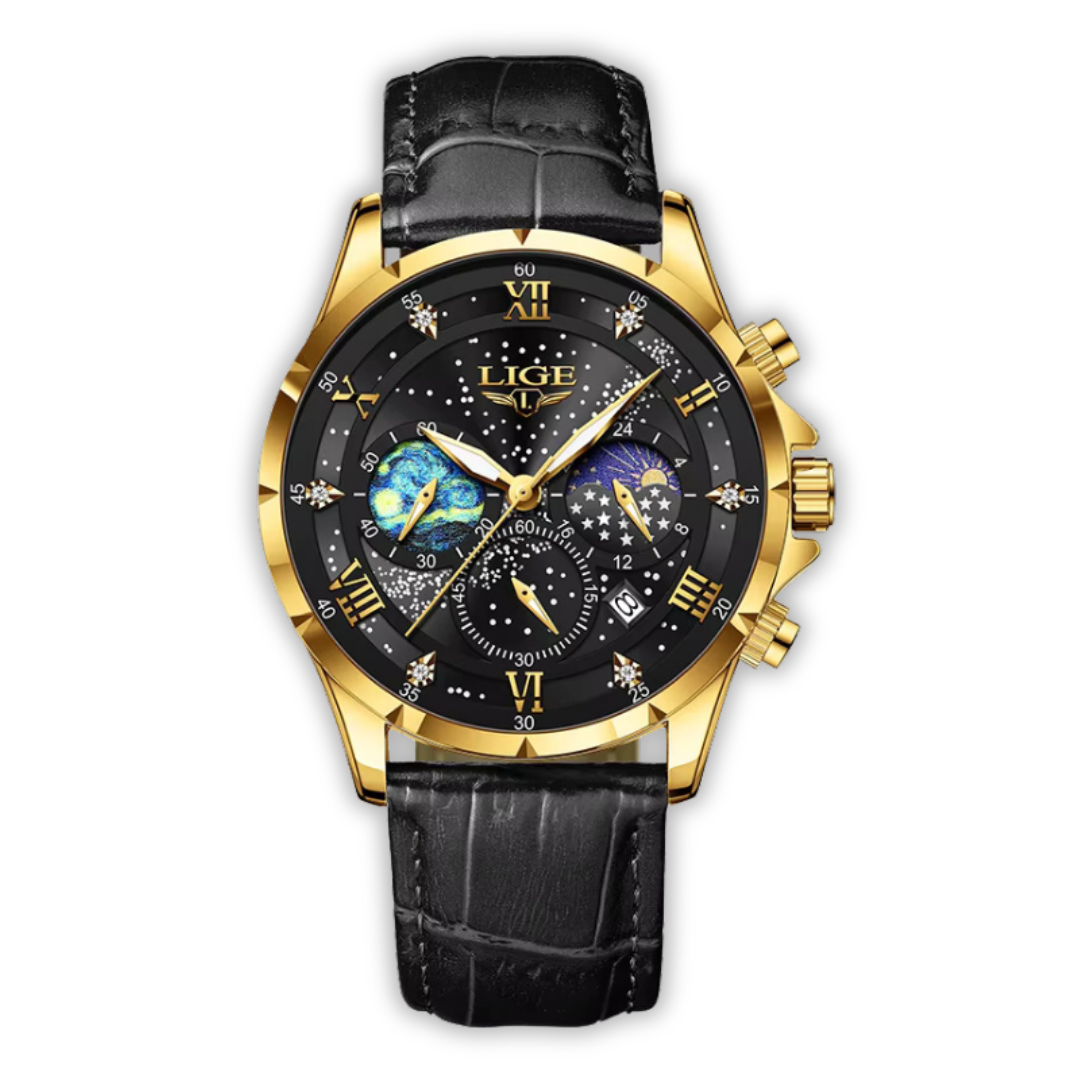Lunaris | Elegante Mondphasen-Uhr