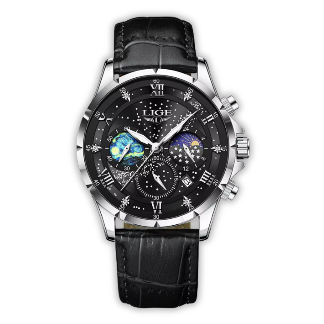 Lunaris | Elegante Mondphasen-Uhr