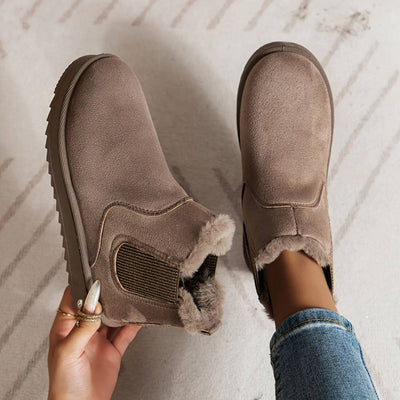 Ellen - Luxuriöse Stiefel mit weichem Fell