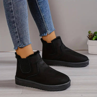 Ellen - Luxuriöse Stiefel mit weichem Fell