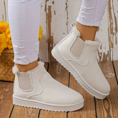 Ellen - Luxuriöse Stiefel mit weichem Fell