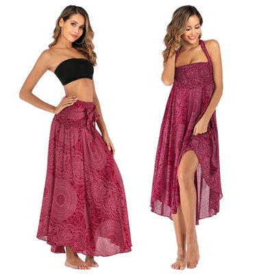 Mocarra | Bohème Vielseitiger Rock und Kleid