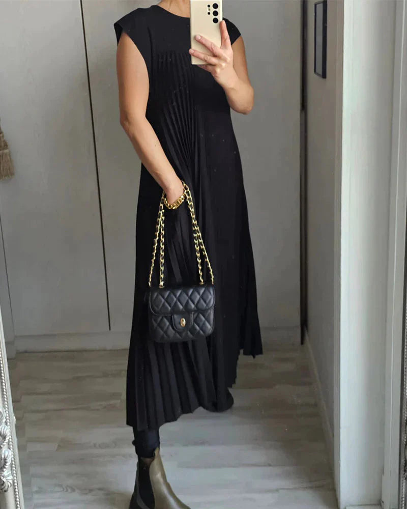 Mocarra | Stilvolles Faltenkleid
