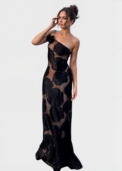 Faith | Rose Flower Maxikleid