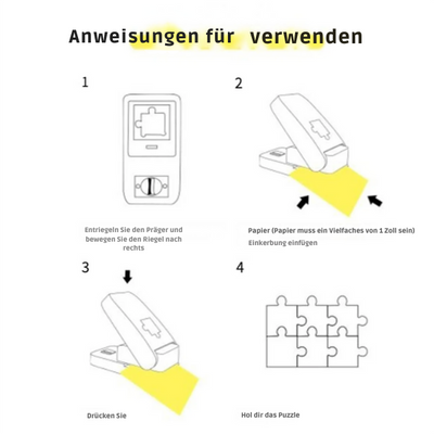 Puzzlestanzgerät™ - Personalisiertes Puzzle-Werkzeug
