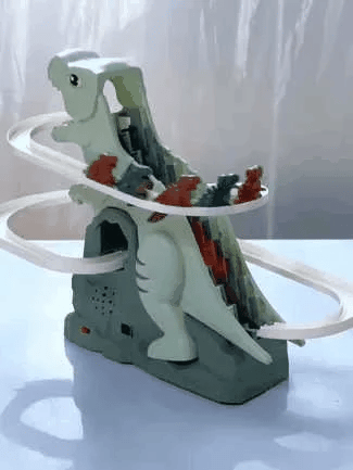 Dino Bahn - Die lustige Achterbahn die Dinos an die Grenzen bringt!