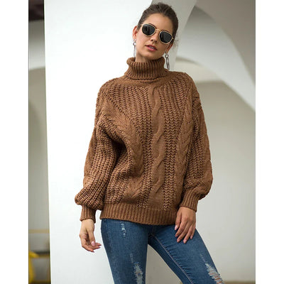 Hana | Langarm-rollkragenpullover für damen