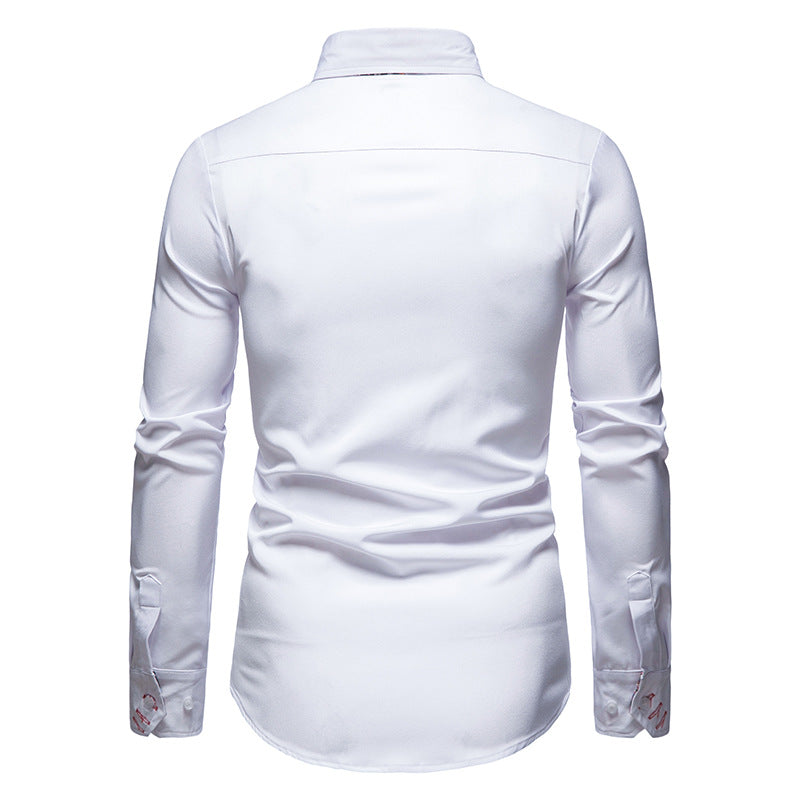 Philibert - Elegantes Herrenhemd im Slim Fit mit langen Ärmeln und Paisleydruck für alle Gelegenheiten